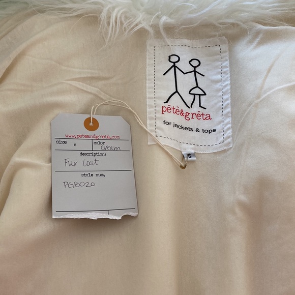 Pete and Greta Faux Fur Coat - Picture 3 of 6